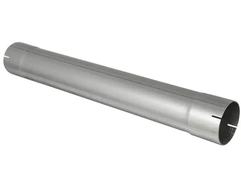 aFe 49-91003 MACHForce XP Exhausts Muffler Delete Aluminized 4 ID In/Out 8 Dia
