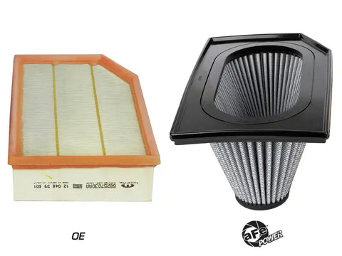 aFe 31-80280 Magnum FLOW PRO DRY S Inverted Air Filter 18-19 Jeep Wrangler (JL) I4-2.0L(t)