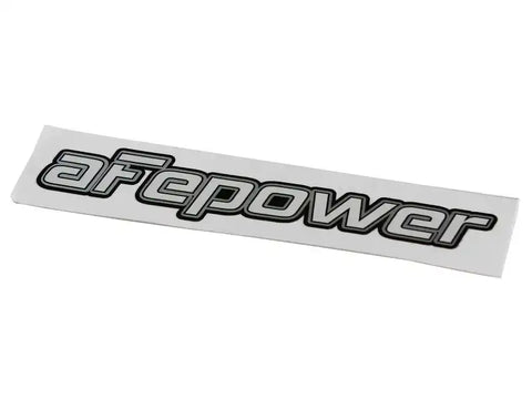 aFe 40-10144 Power Metalized .90in x 4in Decal