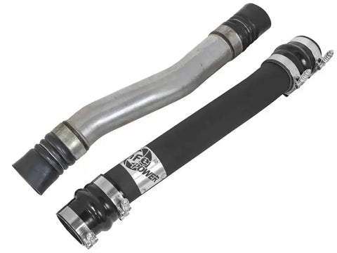 aFe 46-20084-B BladeRunner 2.75in Hot 3.5in Cold Side Intercooler Tubes w/ Coupling Clamp Kit 10-12 Dodge 6.7L