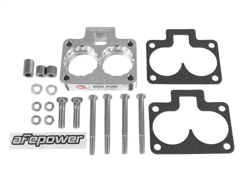 aFe 46-32001 Silver Bullet Throttle Body Spacers TBS Dodge Trucks 94-01 V8-5.2/5.9L