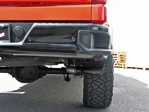 aFe 49-34109-B Vulcan Series 3in 304SS Exhaust Cat-Back w/Blk Tip 2019 GM Silverado/Sierra 1500 L4-2.7L (t)