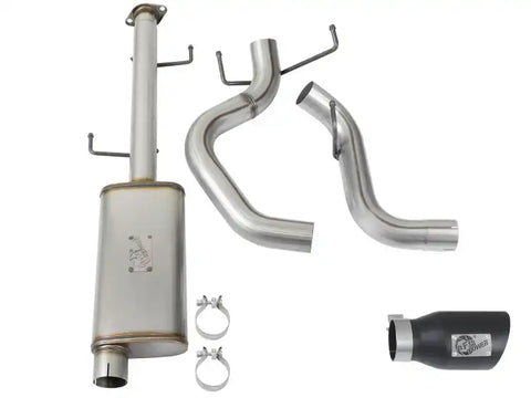 aFe 49-46003-1B MACH Force Xp 3in SS Cat-Back Single Side Exit Exhaust w/Black Tips 07-14 Toyota FJ Cruiser