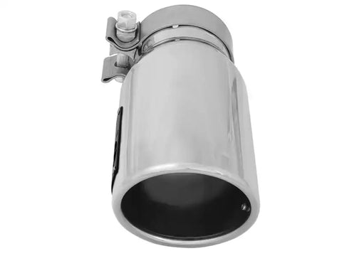 aFe 49T30401-P09 MACH Force-Xp 3in Inlet x 4in Outlet 9in Length 304 Stainless Steel Exhaust Tip Polished