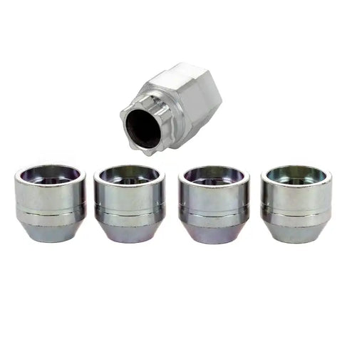 McGard Wheel Lock Nut Set - 4pk. (Under Hub Cap / Cone Seat) M12X1.75 19mm & 21mm Hex .802in. L