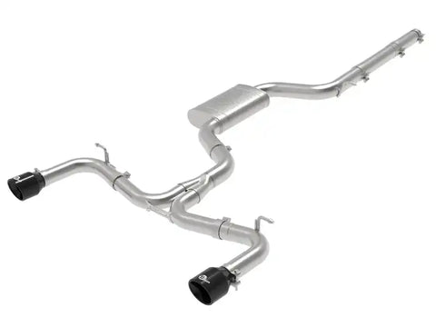 aFe 49-36422-B MACHForce XP 3in-2.5in SS Exhaust Cat-Back 18-19 Volkswagen GTI (MK7.5) L4-2.0L (t) - Black