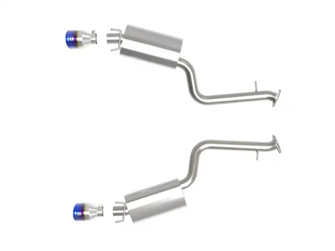 aFe 49-36060-L Lexus IS350 14-22 V6-3.5L Takeda Axle-Back Exhaust System- Blue Tip