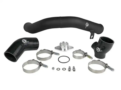 aFe 46-20378-B BladeRunner 2.5in Aluminium Hot Side Charge Pipe 15-20 Subaru WRX 2.0T - Black