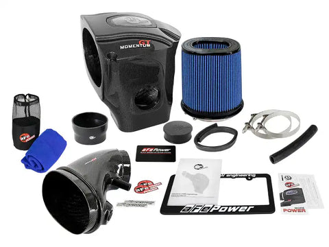 aFe 58-10003R Momentum Black Series Carbon Fiber Pro 5R Air Intake System 11-19 Dodge Charger SRT8 6.4L