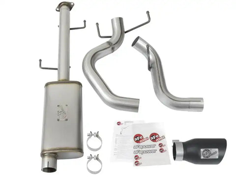 aFe 49-46003-1B MACH Force Xp 3in SS Cat-Back Single Side Exit Exhaust w/Black Tips 07-14 Toyota FJ Cruiser