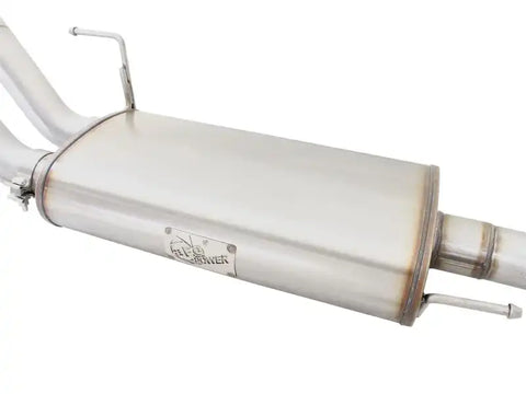 aFe 49-43070-P MACHForce XP Exhaust 3in SS Dual Side Exit CB w/ Polish Tips 15 Ford F150 Ecoboost V6-2.7L/3.5L