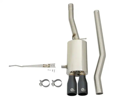 aFe 49-36331-B MACHForce XP Exhausts Cat-Back SS-304 14-17 Mini Cooper S Hardtop 2-Door w/ Black Tips
