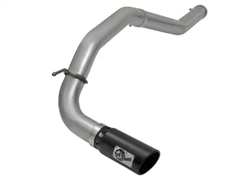aFe 49-46113-B LARGE Bore HD DPF-Back SS Exhaust w/ Black Tip 2016 Nissan Titan XD V8-5.0L (td)