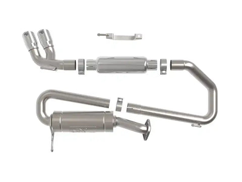 aFe 49-37020-P 18-21 Suzuki Jimny Takeda 2-1/4in. 304 SS Cat-Back Exhaust w/ Polished Tip