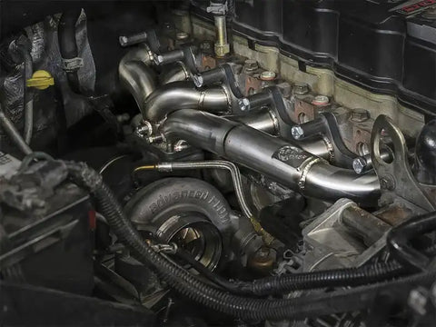 aFe 48-32017 Twisted Steel Header w/ Turbo Manifold 03-07 Dodge Diesel L6-5.9L