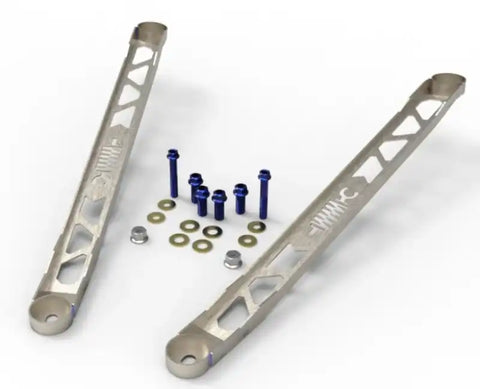aFe 450-721003-A CONTROL 304 Stainless Steel Front Suspension Strut Brace Raw - Toyota GR Supra (A90) 20-21