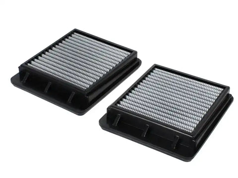 aFe 31-10166 MagnumFLOW Air Filters OEM Replacement Pro DRY S 09-15 Nissan GT-R V6 3.8L (tt)