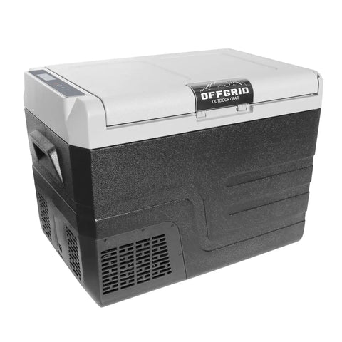 Raptor Series 100000-002800 OFFGRID - Cooler Gray 12 Volt Portable Electric Refrigerator Freezer 45 Liter