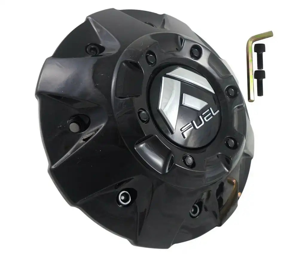 FUEL EIGHT BAR COVER CAP-GL-BLK/BLK RIV
