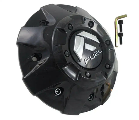 FUEL EIGHT BAR COVER CAP-GL-BLK/BLK RIV