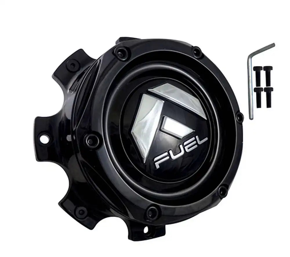 FUEL MATTE BLACK CAP (8X6.5/8X170 SHORT)