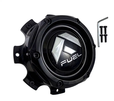 FUEL MATTE BLACK CAP (8X6.5/8X170 SHORT)
