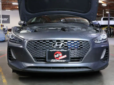 aFe 56-70005SL 18-20 Hyundai Elantra GT L4-1.6L (t) Takeda Momentum Dynamic Air Scoop - Blue