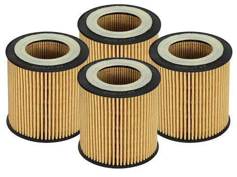 aFe 44-LF029-MB Pro GUARD D2 Oil Filter 06-19 BMW Gas Cars L6-3.0T N54/55 - 4 Pack
