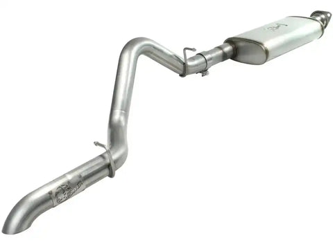 aFe 49-46229 MACHForce XP Exhaust Cat-Back SS-409 04-06 Jeep Wrangler TJ Unl L6 4.0L 2.5in Off-Road No Tip