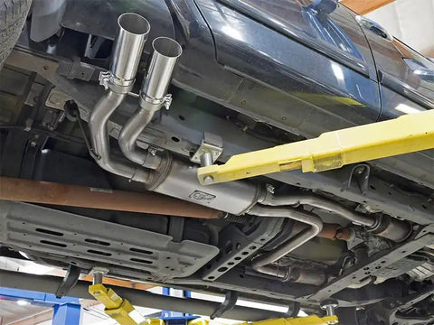 aFe 49-46124-P Rebel Series 3in SS Cat-Back Exhaust System w/ Polished Tip 04-15 Nissan Titan V8 5.6L