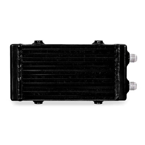 Mishimoto Universal Small Bar and Plate Dual Pass Black Oil Cooler