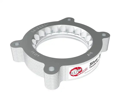 aFe 46-34017 2020 Vette C8 Silver Bullet Aluminum Throttle Body Spacer Works w/ Factory Intake Only -