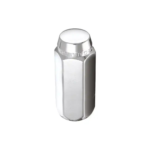McGard Hex Lug Nut (Cone Seat / Duplex) M14X2.0 13/16 2.25in. Length (Box of 100) - Chrome
