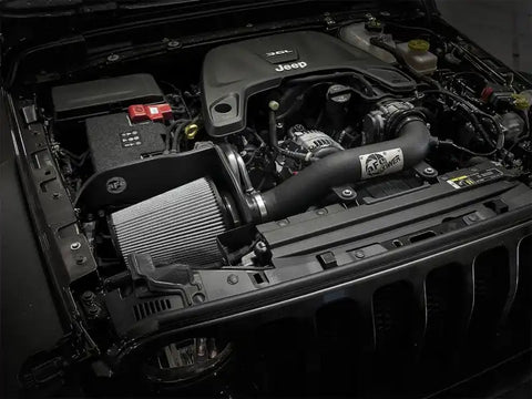 aFe 51-13002-B Magnum FORCE Stage-2 XP Pro DRY S Cold Air Intake System 2018+ Jeep Wrangler (JL) V6 3.6L