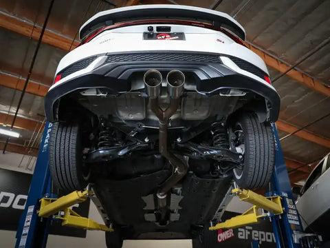 aFe 49-36620-P Takeda 2.5in 304SS Cat-Back Exhaust System 17-20 Honda Civic SI Coupe L4-1.5L (t) - Polished Tip