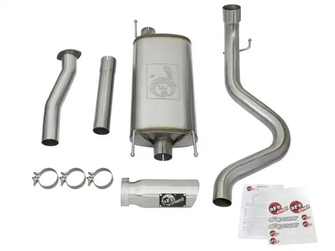 aFe 49-46026-P MACHForce XP Cat-Back SS Exhaust w/ Polished Tips 16 Toyota Tacoma V6-3.5L