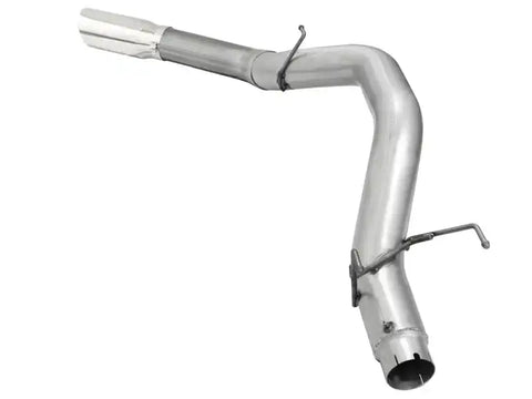 aFe 49-02039-P Atlas 5in DPF-Back Aluminized Steel Exh Dodge RAM Diesel 13-14 6.7L (td) Mega Cab w/Polished Tip
