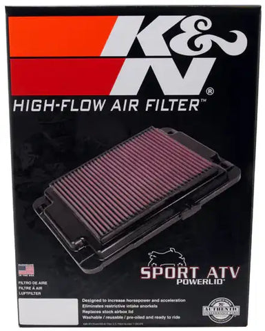 K&N HA-4504-T Powerlid Airbox Cover