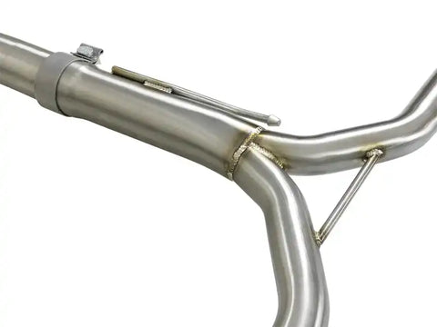 aFe 49-36605-B Takeda Exhaust 304SS Dual Cat-Back w/ Black Tips 13-17 Honda Accord LX/EX/EX-L Sedan L4 2.4L