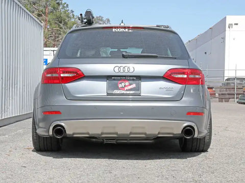 aFe 49-36438-B MACH Force-Xp 13-16 Audi Allroad L4 SS Cat-Back Exhaust w/Black Tips