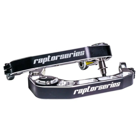 Raptor Series 130204-441400 RSO Suspension - Front Upper Control Arms Forged Billet Aluminum 1-4in Lift Black Anodized 04-20 Ford F-150 Excluding