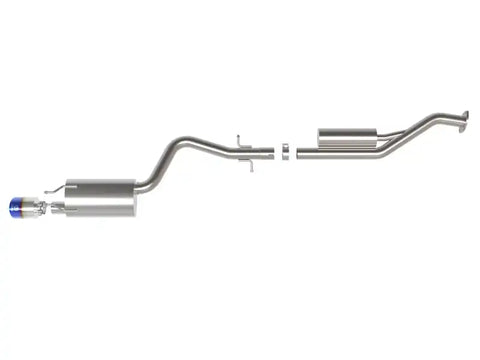 aFe 49-36058-L Lexus IS300 01-05 L6-3.0L Takeda Cat-Back Exhaust System- Blue Tip