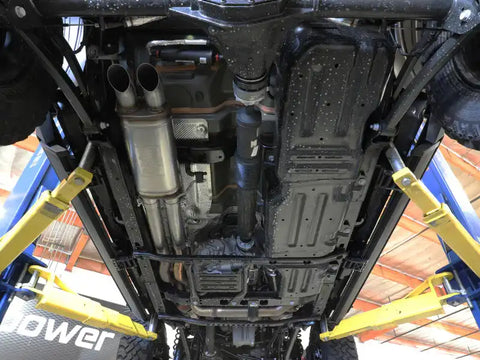 aFe 49-38099 0221+ Jeep Wrangler JL (392 V8-6.4L) Rock Basher 3in. 304 Stainless Steel Cat-Back Exhaust