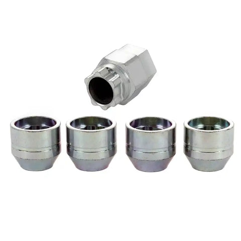 McGard Wheel Lock Nut Set - 4pk. (Under Hub Cap / Cone Seat) M12X1.75 19mm & 21mm Hex .802in. L