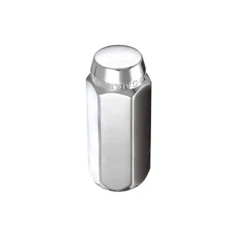 McGard Hex Lug Nut (Cone Seat) M14X1.5 / 22mm 1.945in. Length (Box of 100) - Chrome