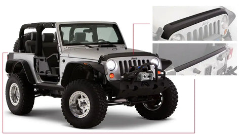 Bushwacker Trail Armor Hood Stone Guards