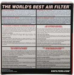 K&N RA-062V Universal Clamp-On Air Filter