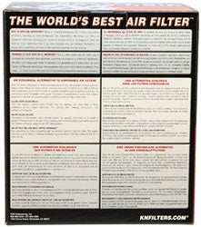 K&N RU-5005 Universal Clamp-On Air Filter