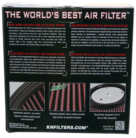 K&N E-3983 Round Air Filter