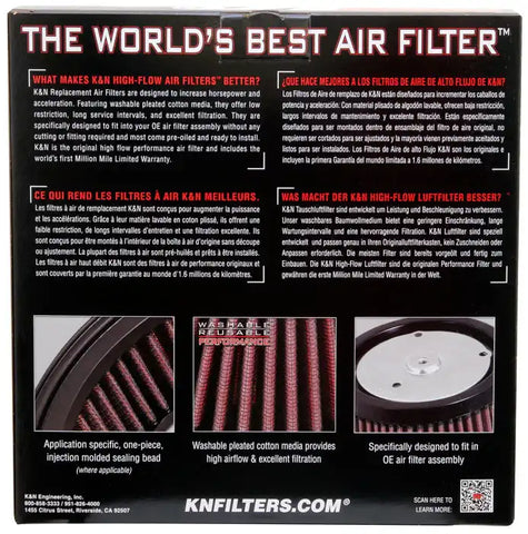K&N E-3228 Tapered Conical Air Filter